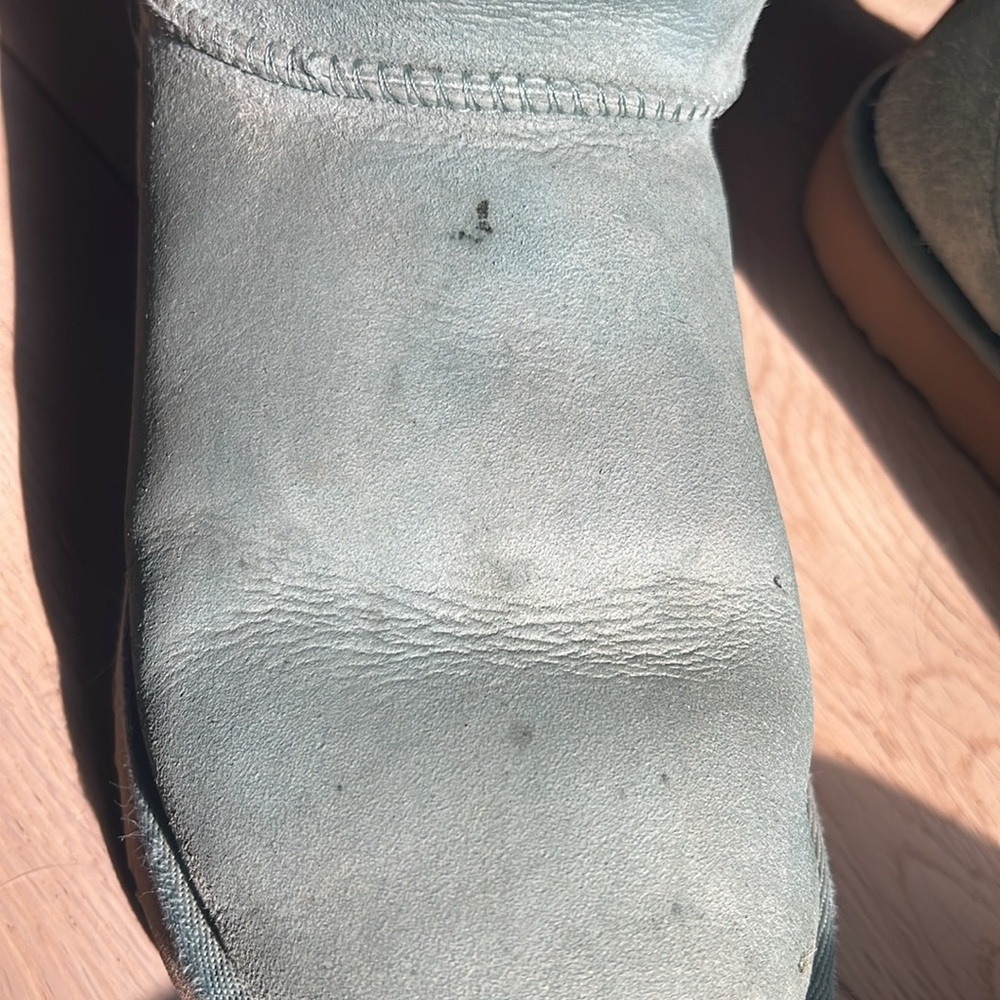 Ugg Classic II Short Boots in Sea Green - Picture 8 of 9